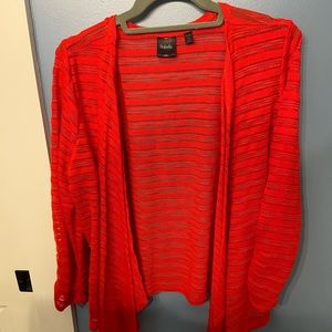 Light weight red cardigan